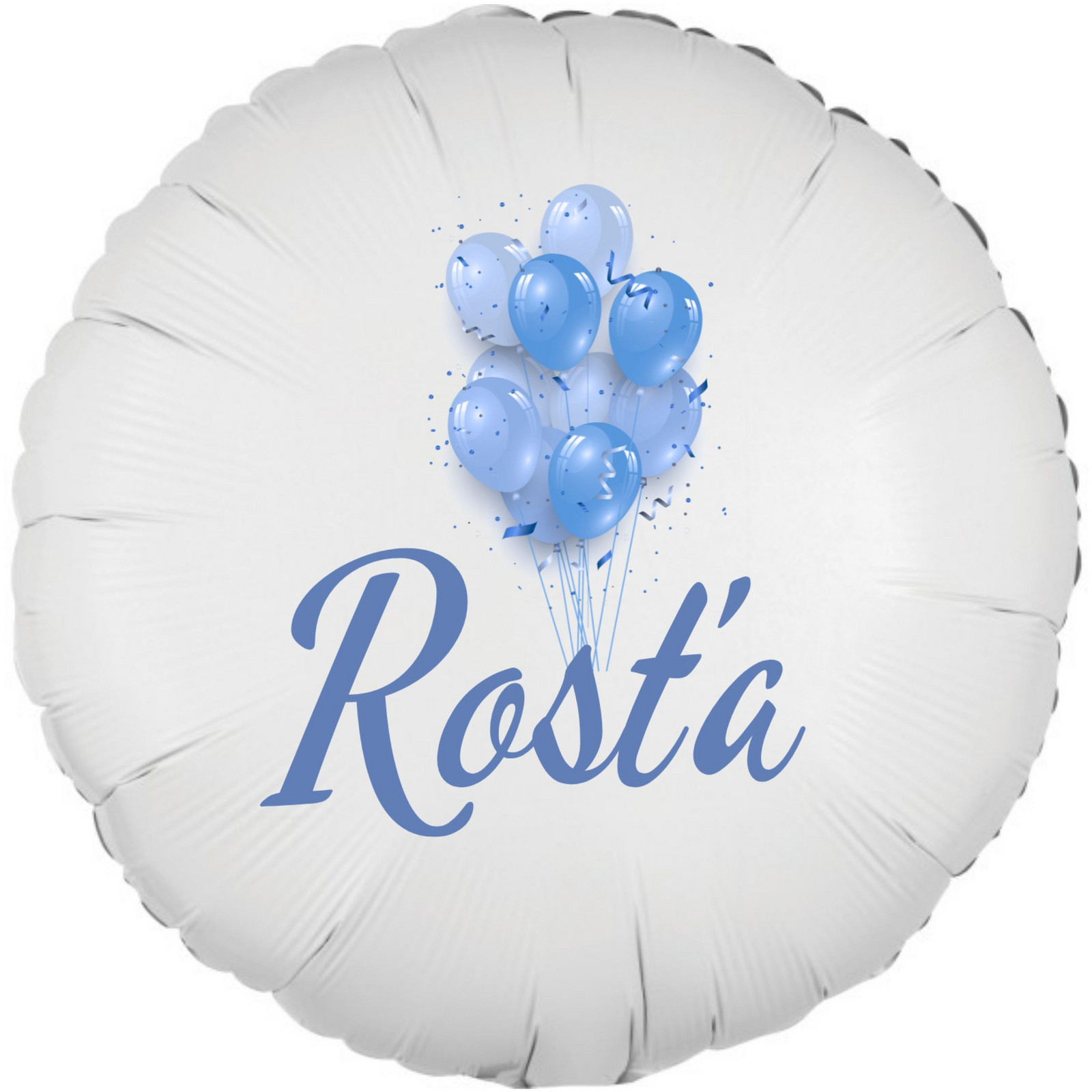 Rosťa - balónek s jménem Balonky.cz