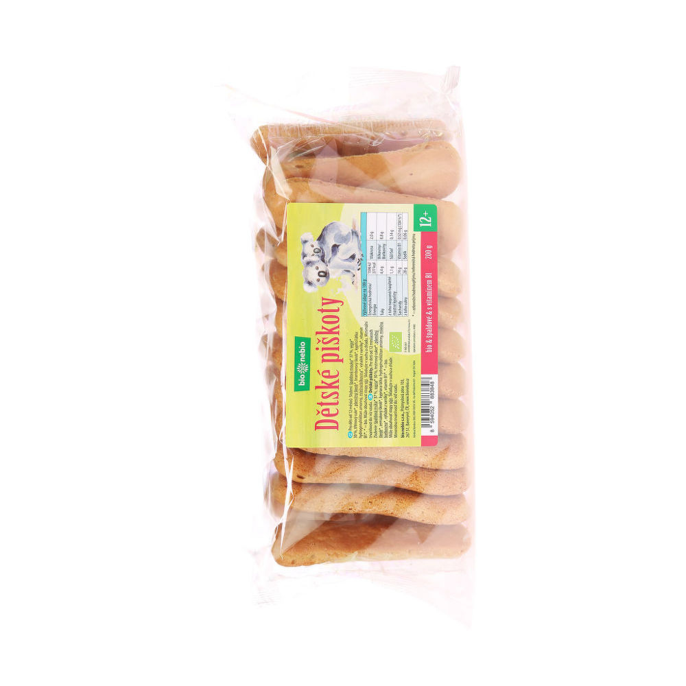 Piškoty špaldové dětské 200 g BIO BIO NEBIO