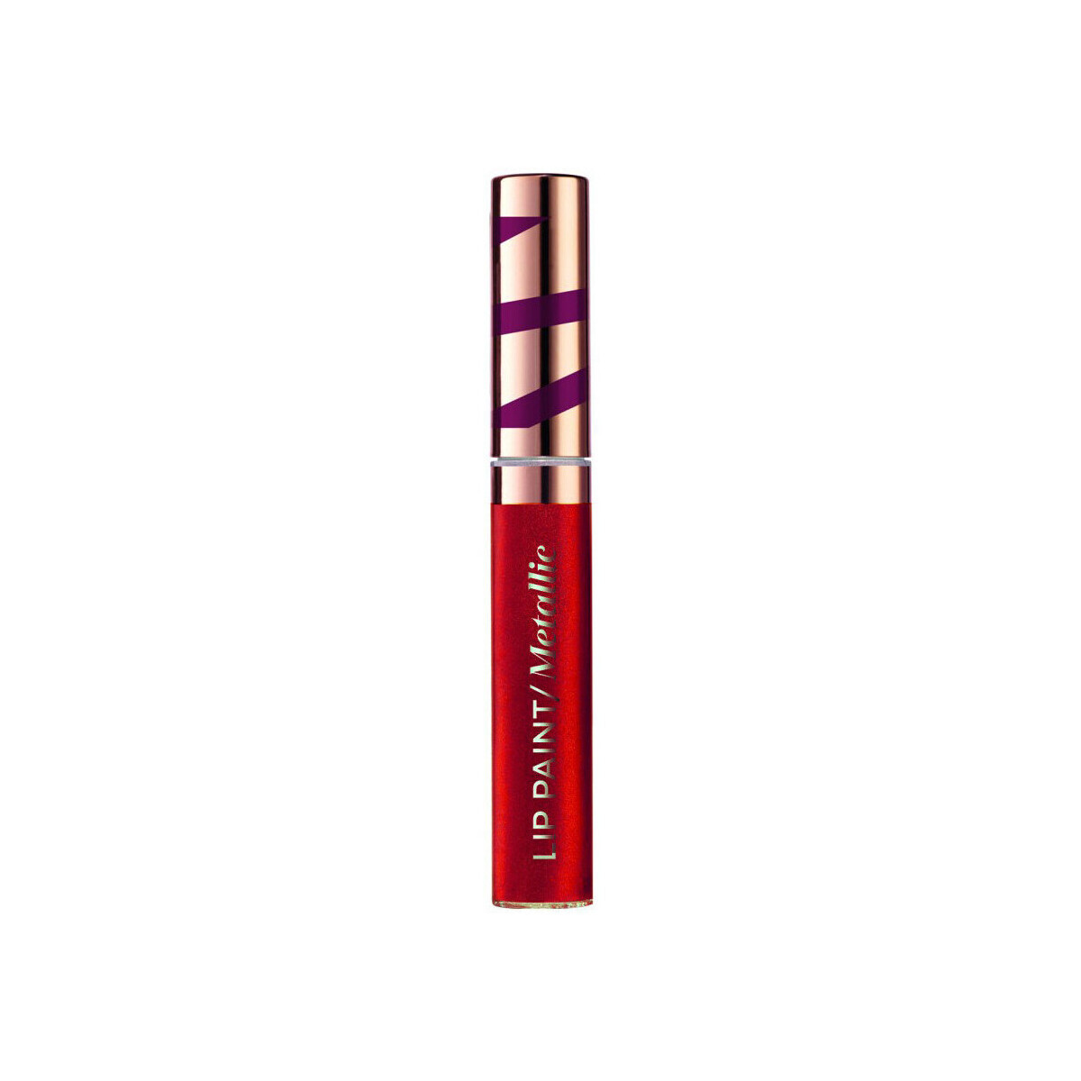 L'oréal  Infallible Lip Paint Metallic Lipstick - 305 Cute But P  Červená