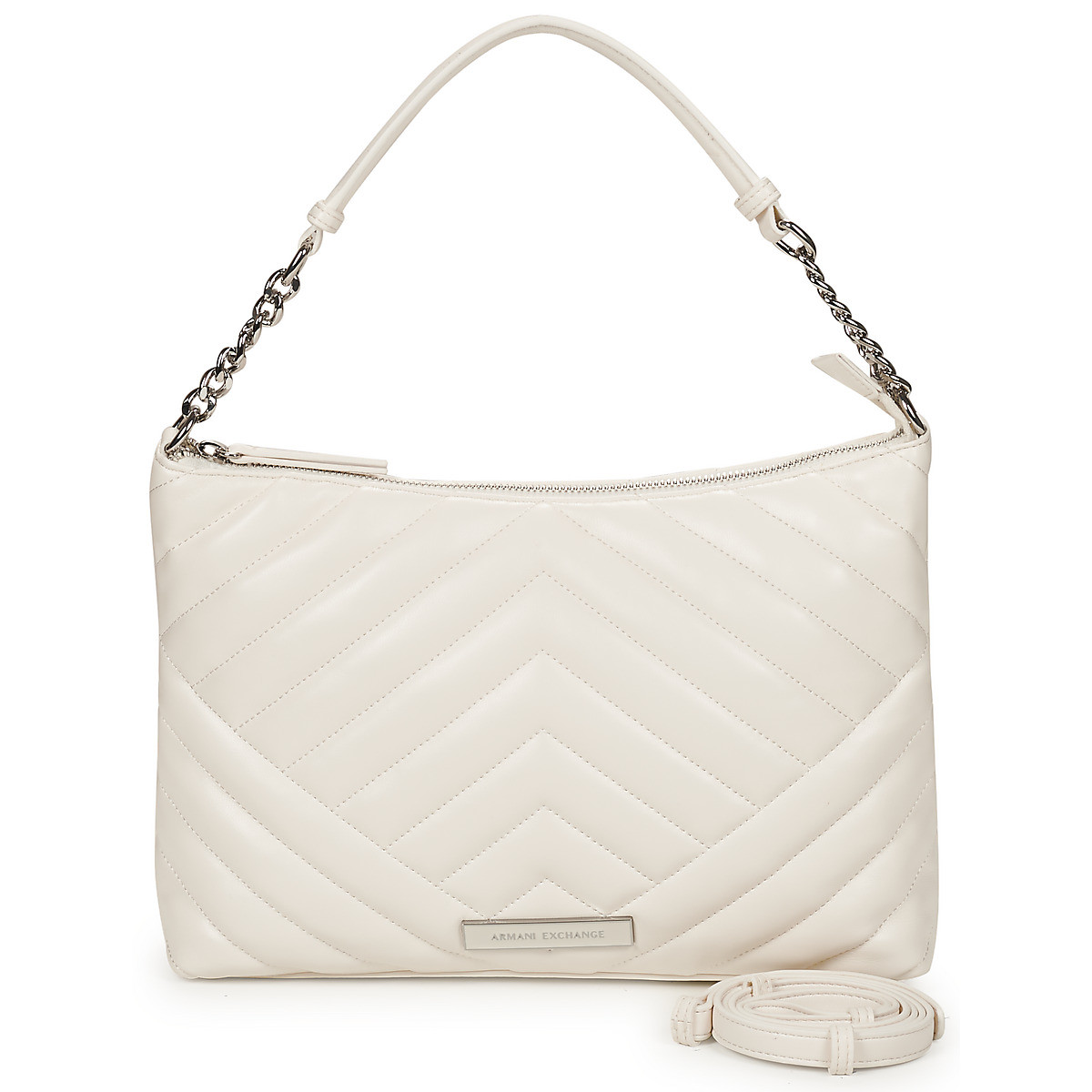 Armani Exchange  VICTORIA FAMILY HOBO  Bílá