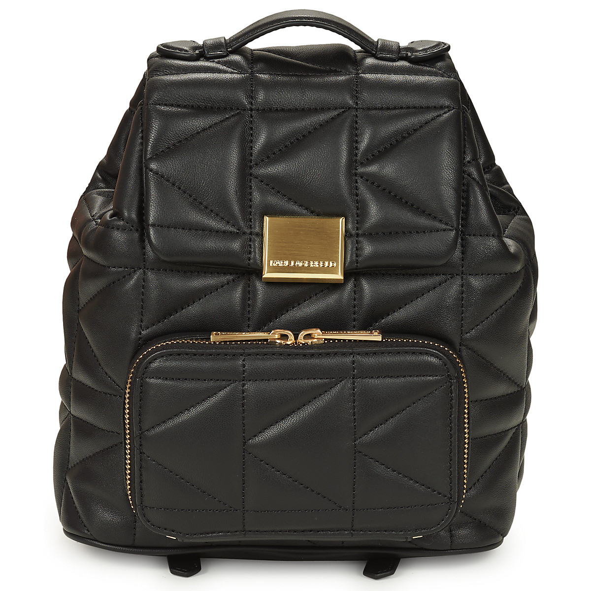Karl Lagerfeld  K/KUILT SMALL BACKPACK  Černá