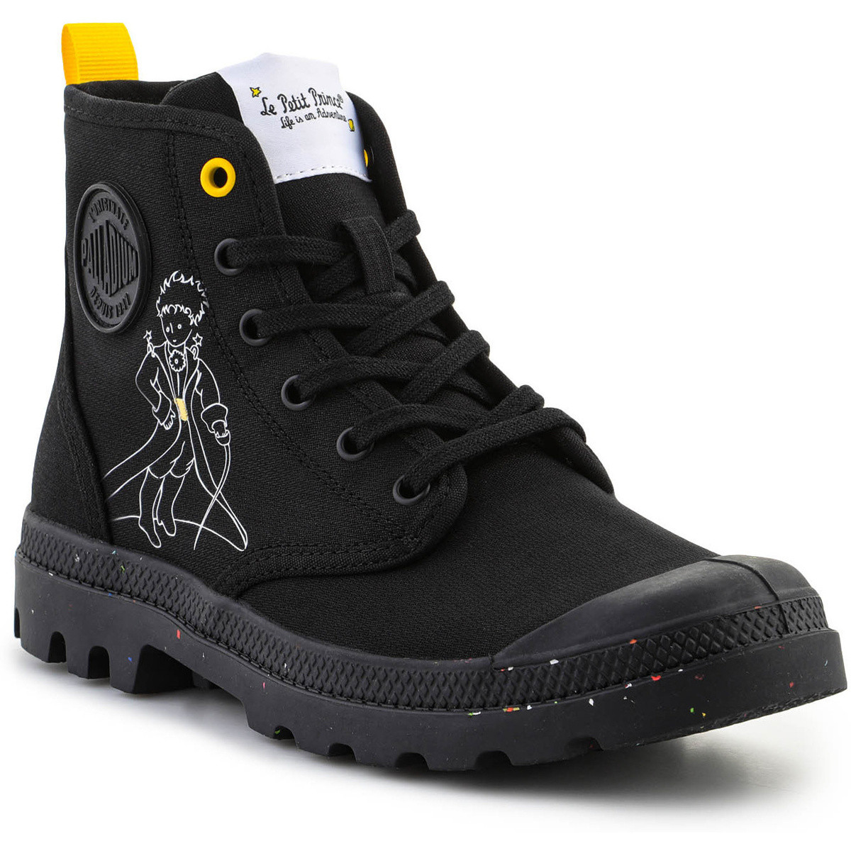 Palladium  Pampa-Petit Prince 74449-008-M Black  Černá