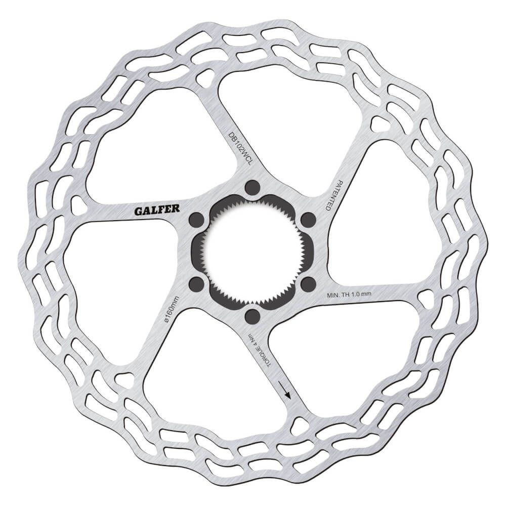 Brzdový kotouč Galfer Fixed Wave Road - Center Lock Průměr: 140 mm