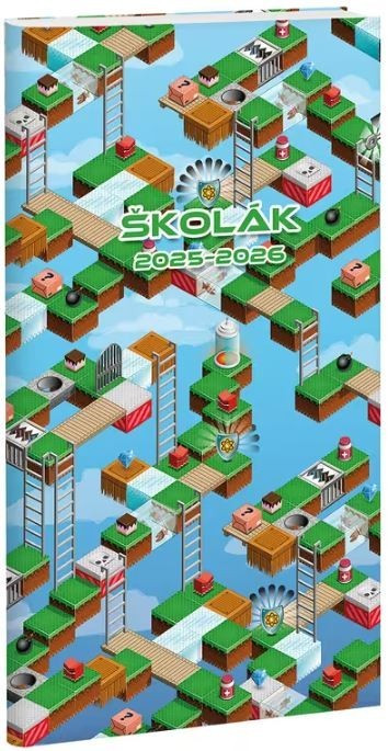 Helma 365 Diář školák - Games - 2025/26 - CDS0696