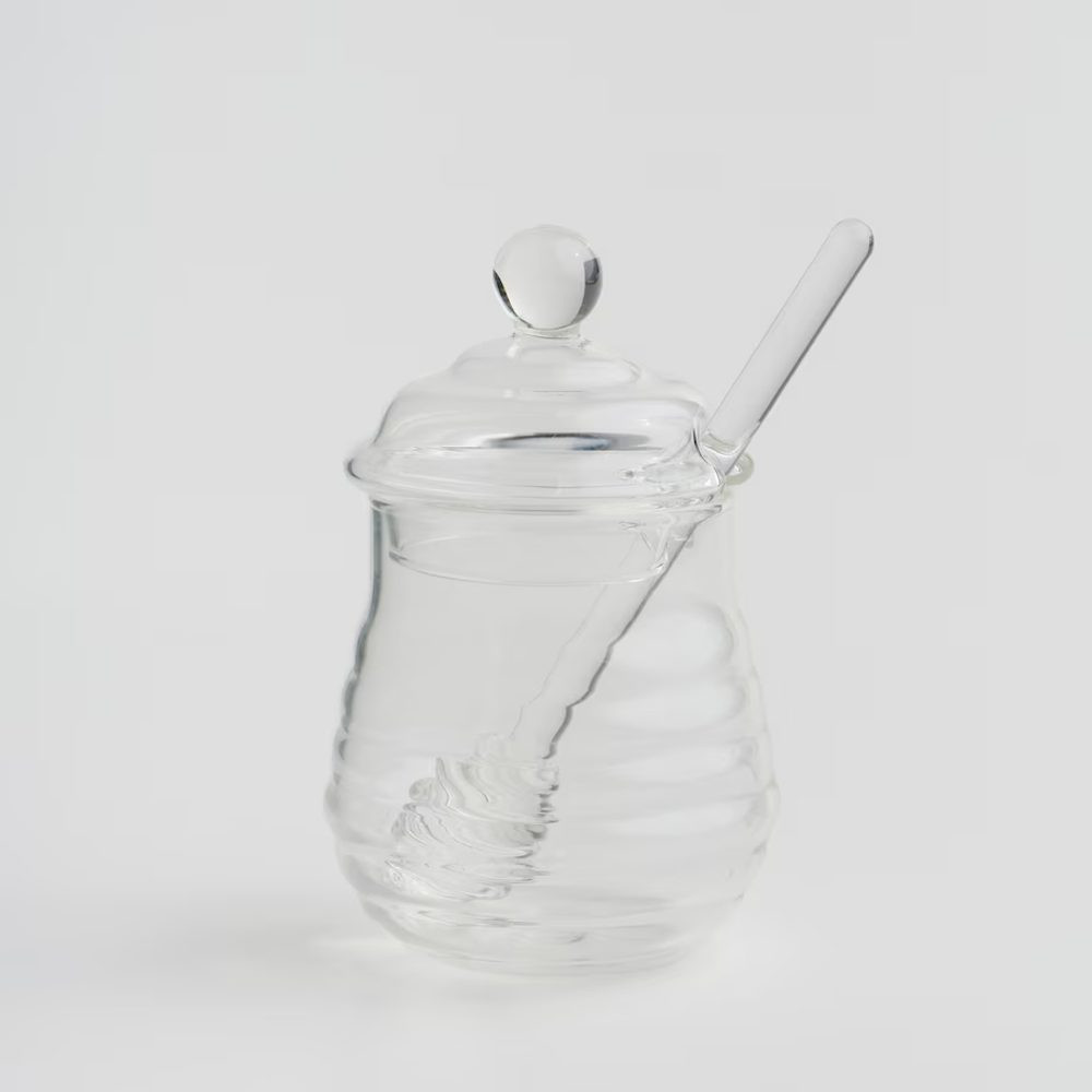 HOME & YOU Skleněná dóza na med 250 ml
