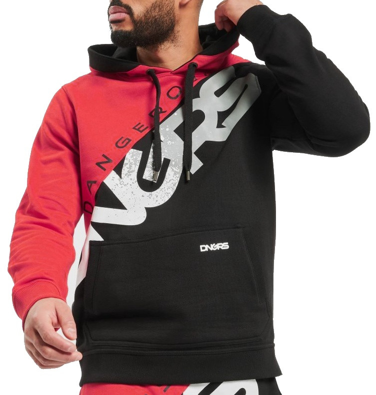 Červeno/černá pánská mikina Dangerous DNGRS Proteles M