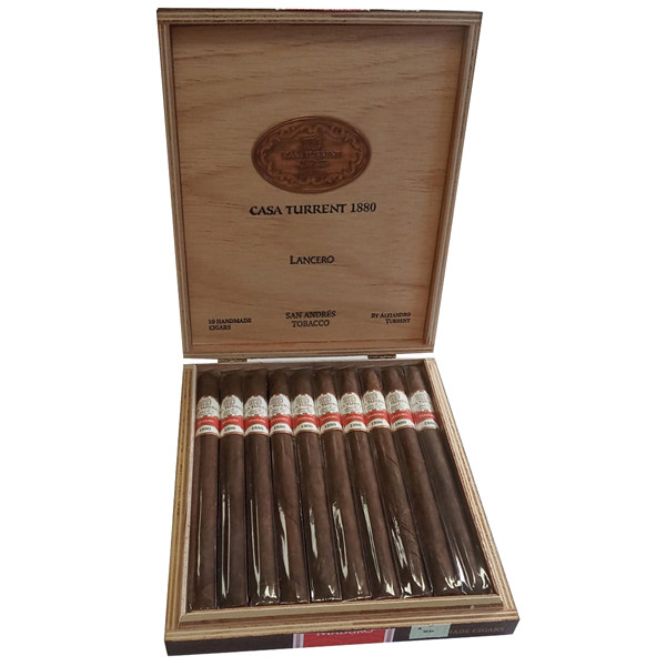 Casa Turrent 1880 Maduro Lancero 10/K
