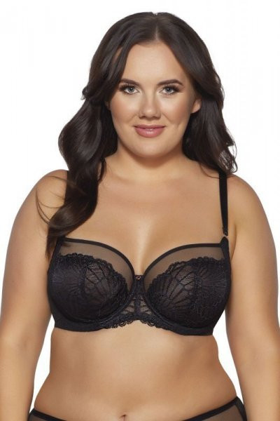 Ava Puella 2109 černá plus Podprsenka měkká 90G černá