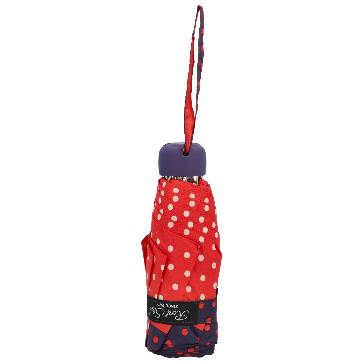 Dámský skládací deštník Maciej, fialovo-červený