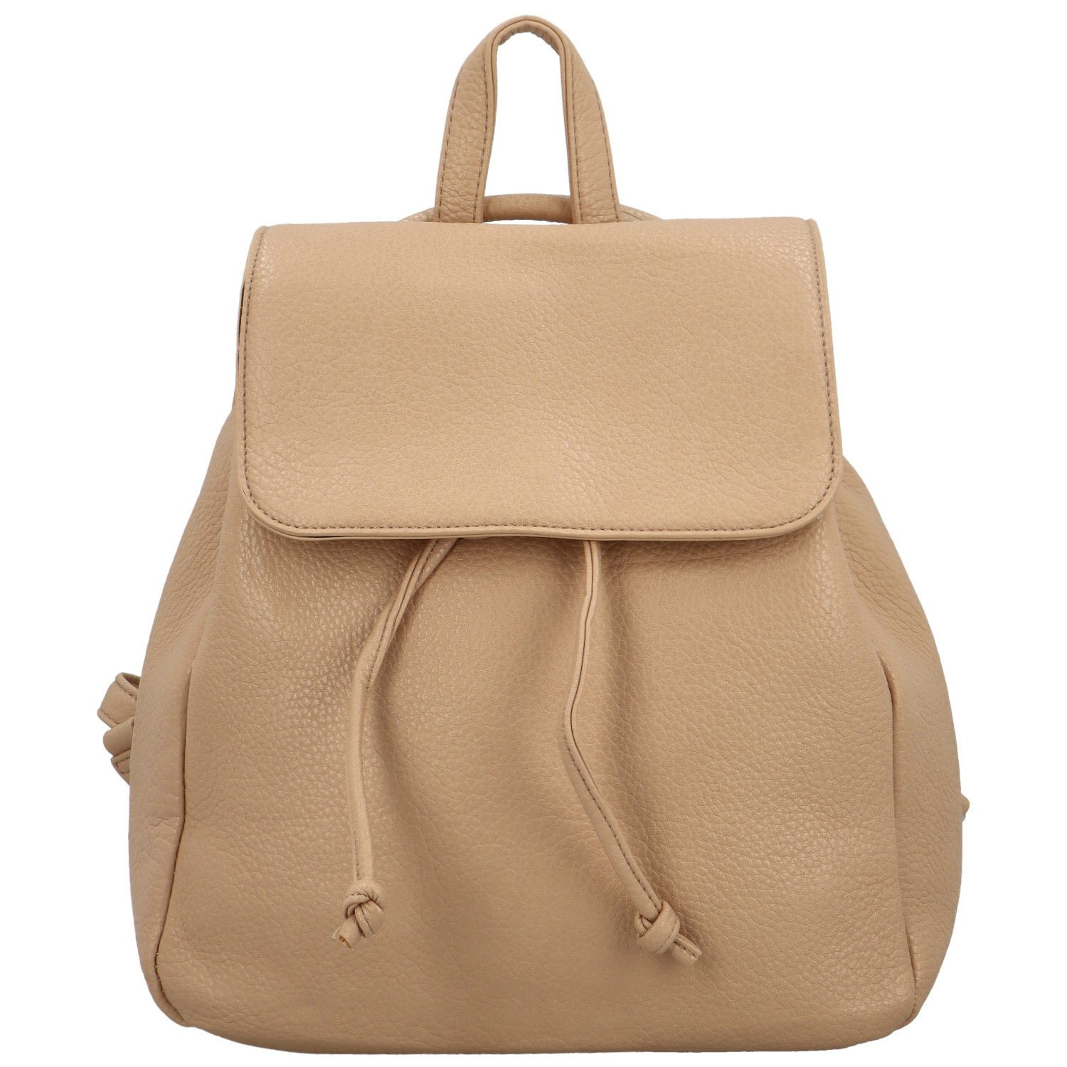 Trendy dámský koženkový kabelko-batoh Amitta new, béžový