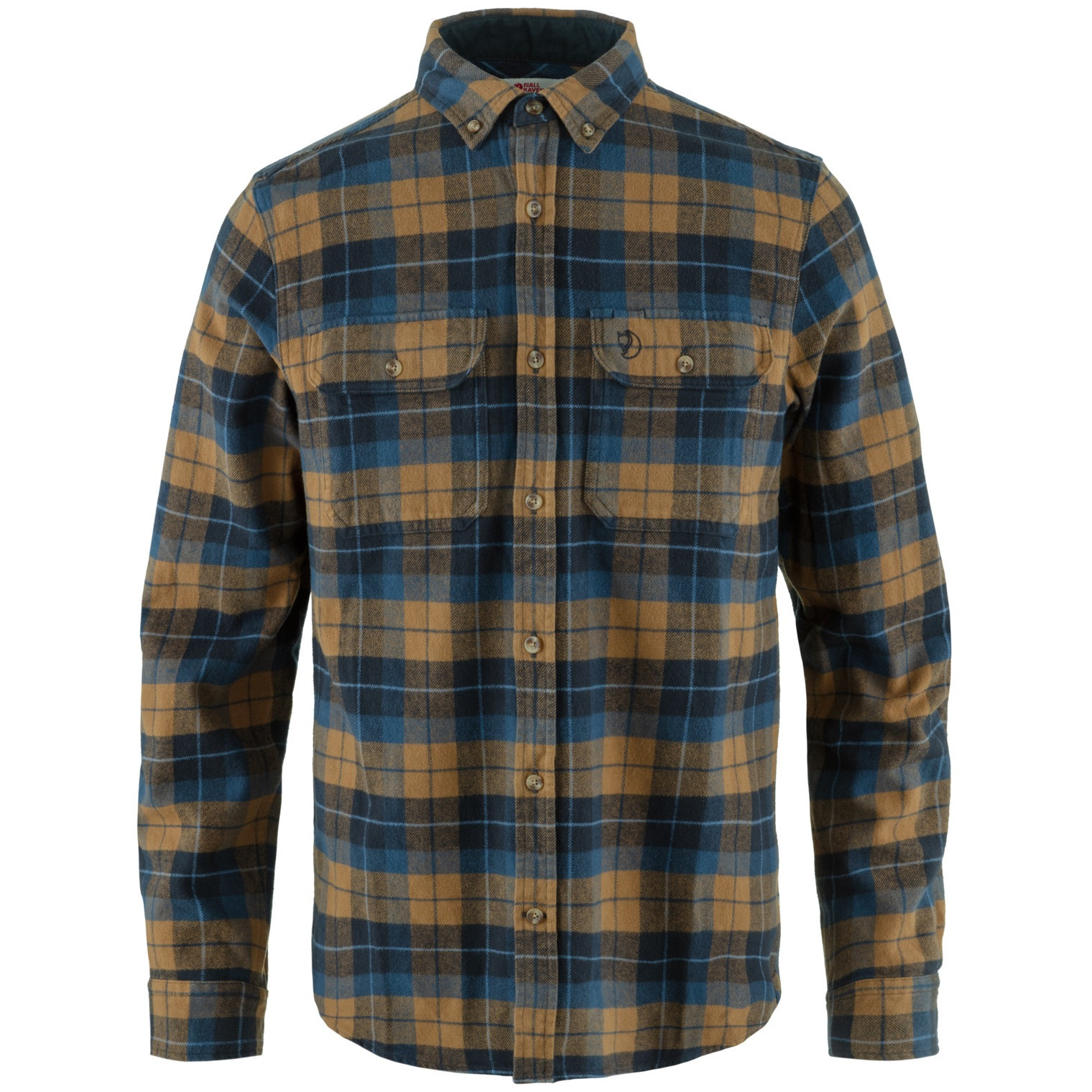 Pánská košile Fjällräven Singi Heavy Flannel Shirt M Velikost: M / Barva: modrá