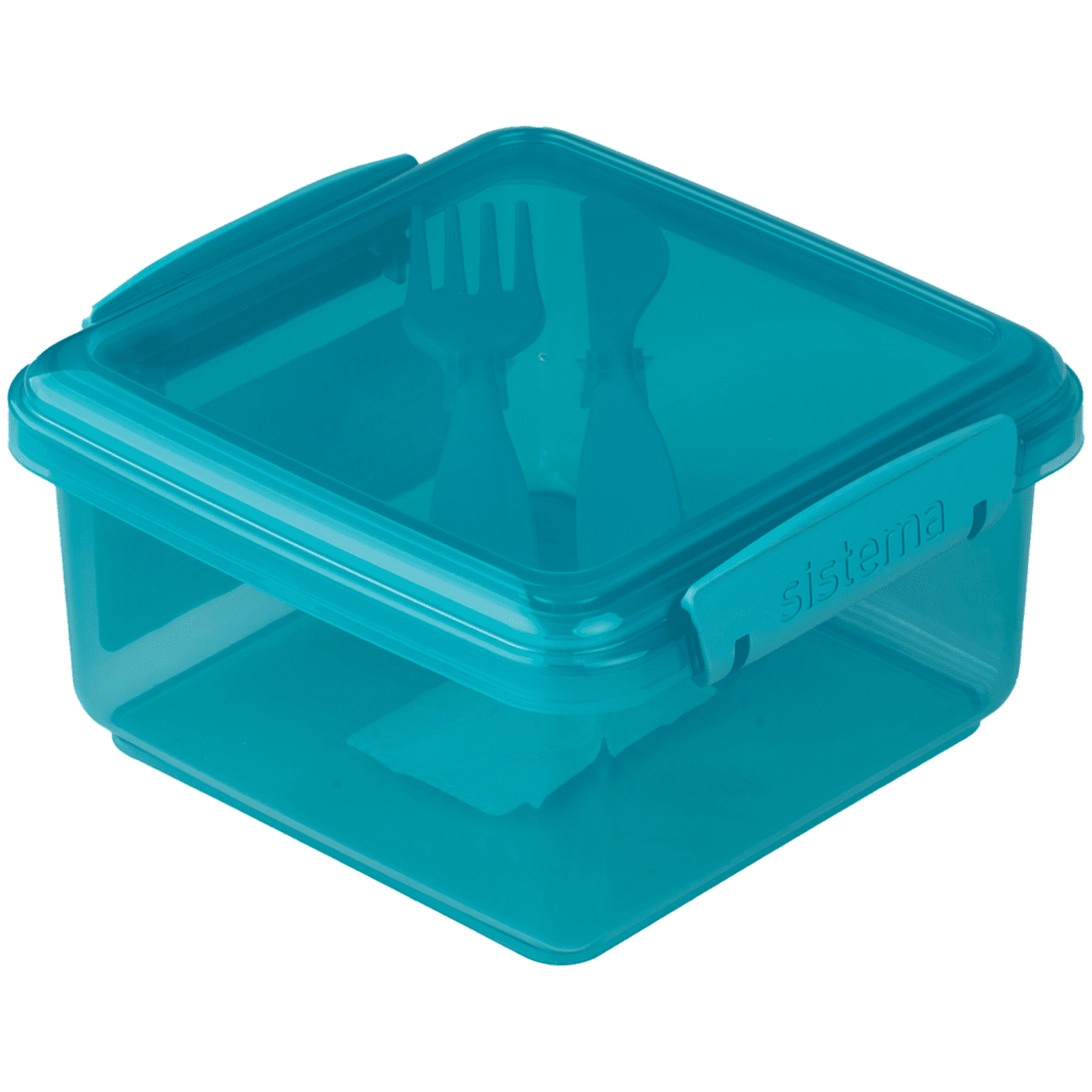 Box na svačinu Sistema OBP To Go Krabička na oběd s příborem 1,2 l Barva: zelená