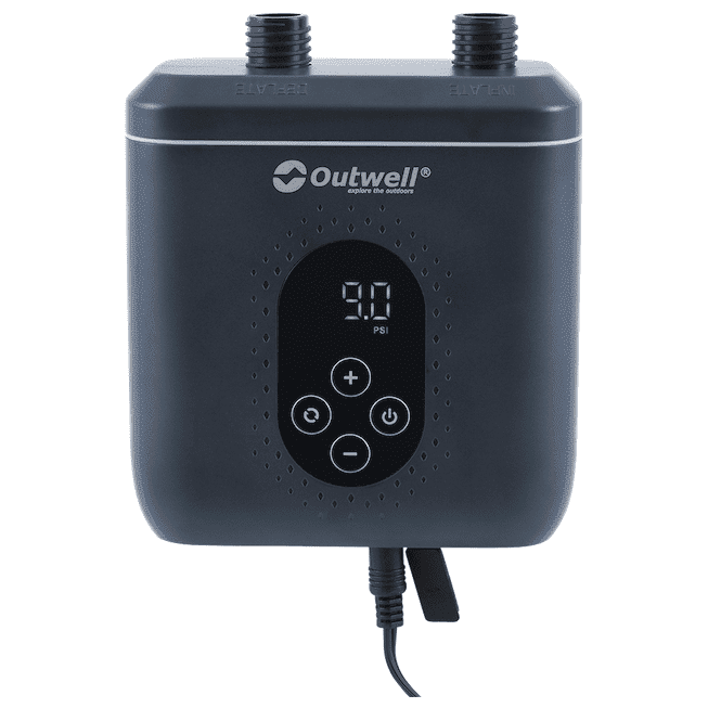 Elektrická pumpa Outwell Thunderstorm 12V High Pressure Pump Barva: černá