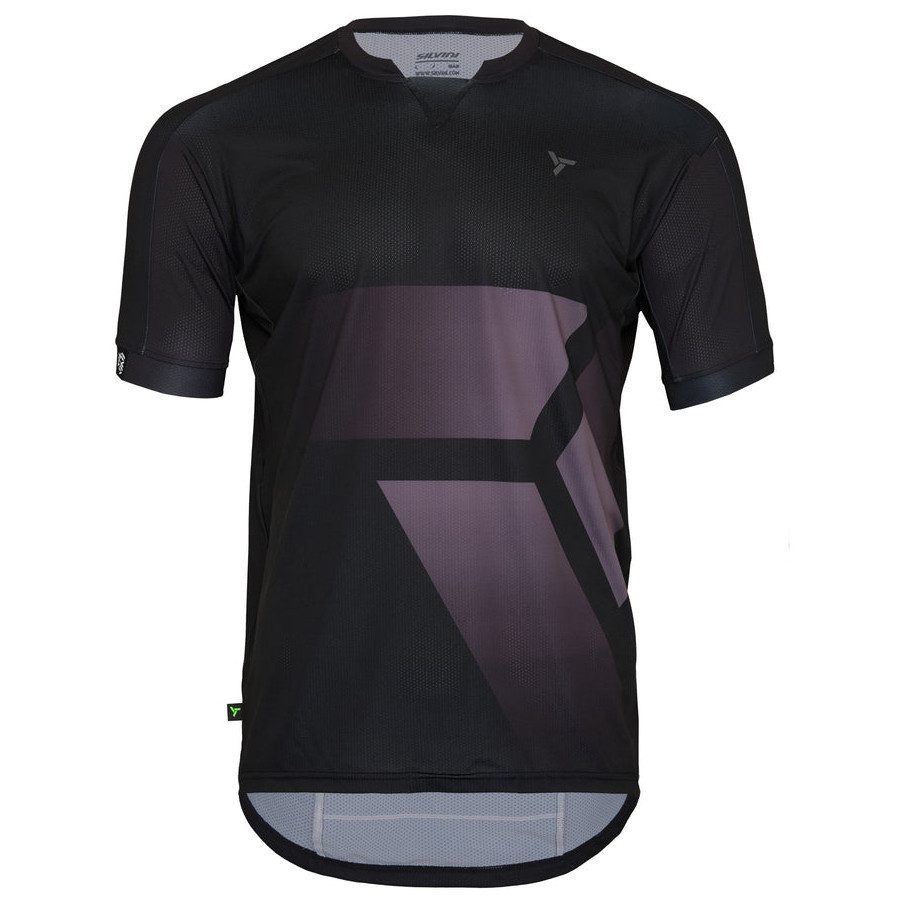 Pánský cyklistický dres Silvini Gallo Velikost: M / Barva: černá/šedá