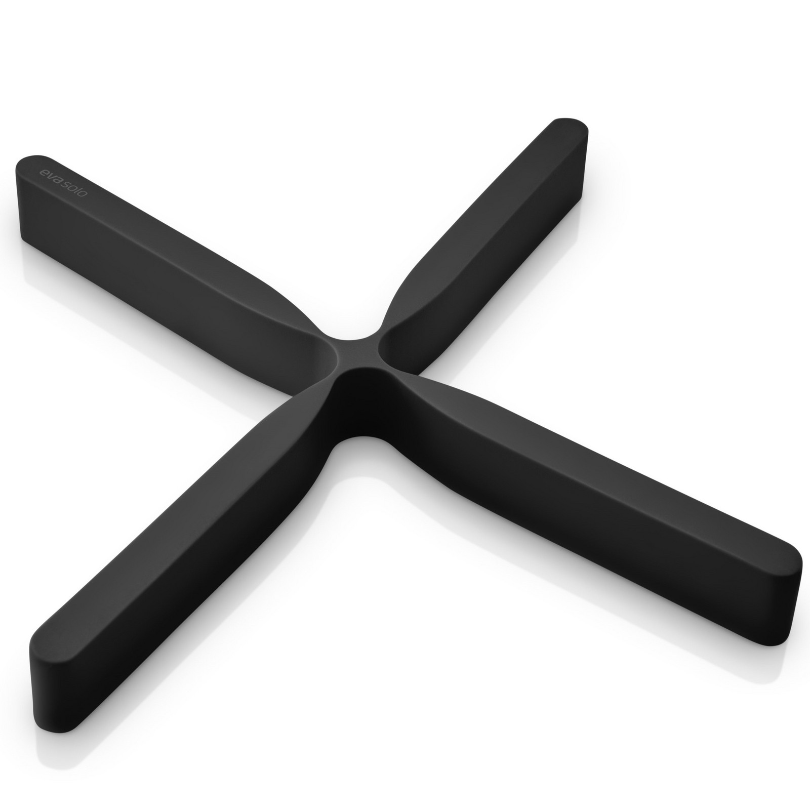 Podložka pod hrnec FLEX 21 cm, černá, silikon, Eva Solo