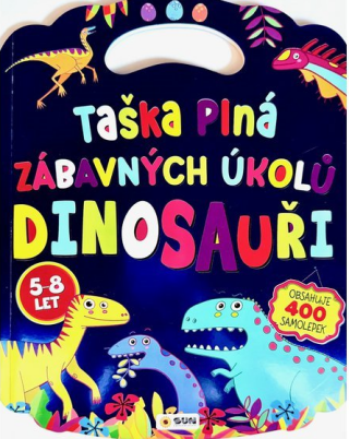 Taška plná zábavných úkolů - Dinosauři se 400 samolepkami