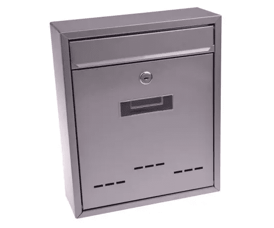 Poštovní schránka Radim 26x31x9cm malá - světle šedá