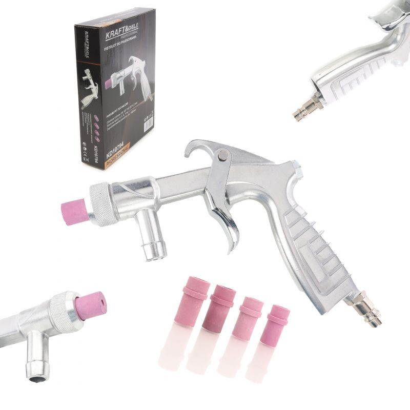 Kraft&Dele KD10794 pískovací pistole + trysky 4,5,6,7 mm