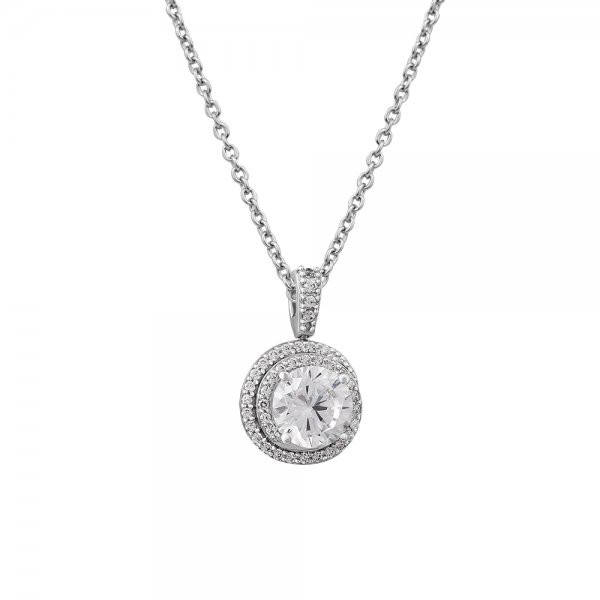 Přívěsek se syntetickými kameny 346-115-002041 2.40g