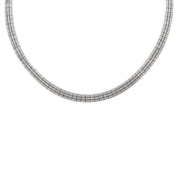 Náhrdelník se syntetickými kameny 376-226-0034 42-19.35g