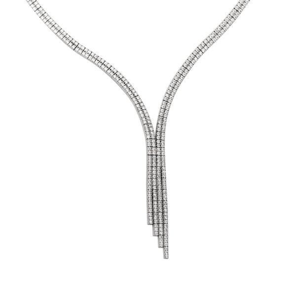 Náhrdelník se syntetickými kameny 376-226-0047 42-18.70g