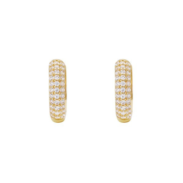 Náušnice se syntetickými kameny 236-185-005353 3.05g