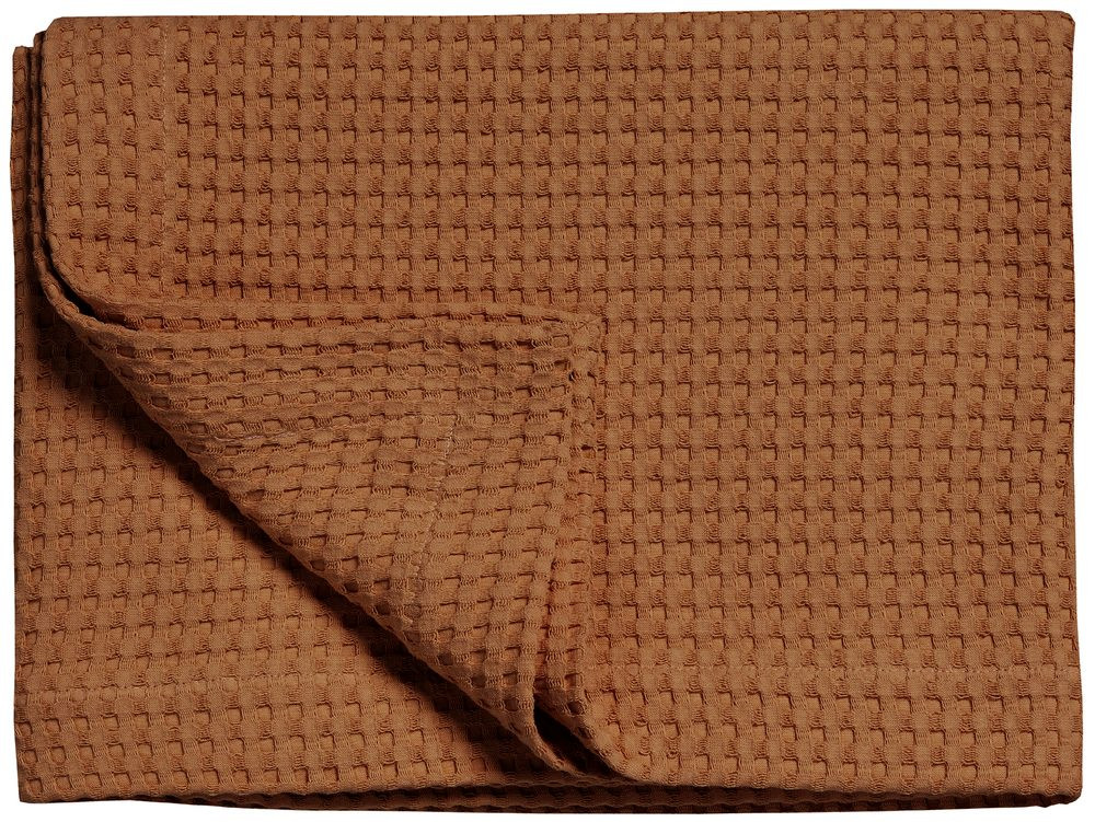 Vandyck Luxusní přehoz na postel Home Piqué waffle Cognac - 270x250 cm