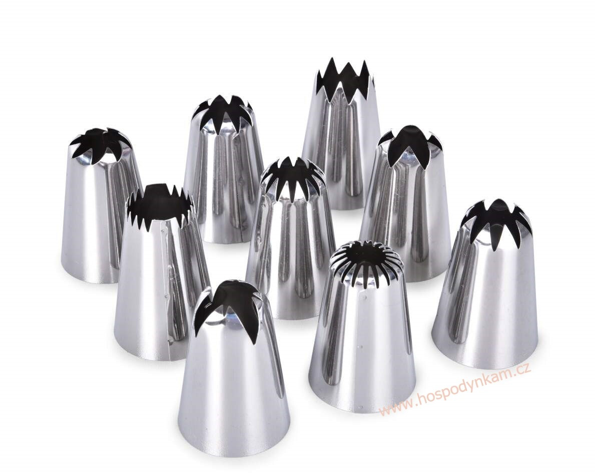 Sada maxi špiček na zdobení, 9ks