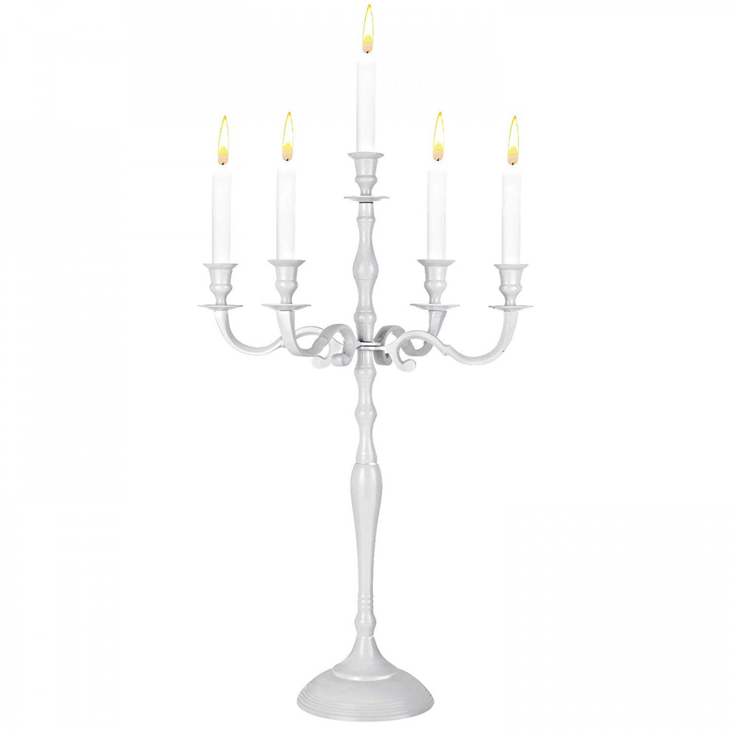 Goleto Vánoční svícen 78 cm | bílý