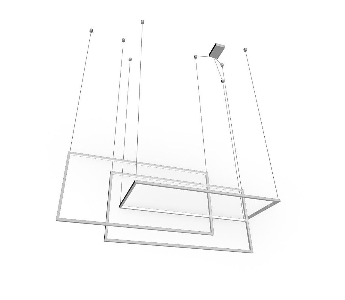 Azzardo Azzardo  - LED Stmívatelný lustr na lanku METRIC 1xLED/135W/230V