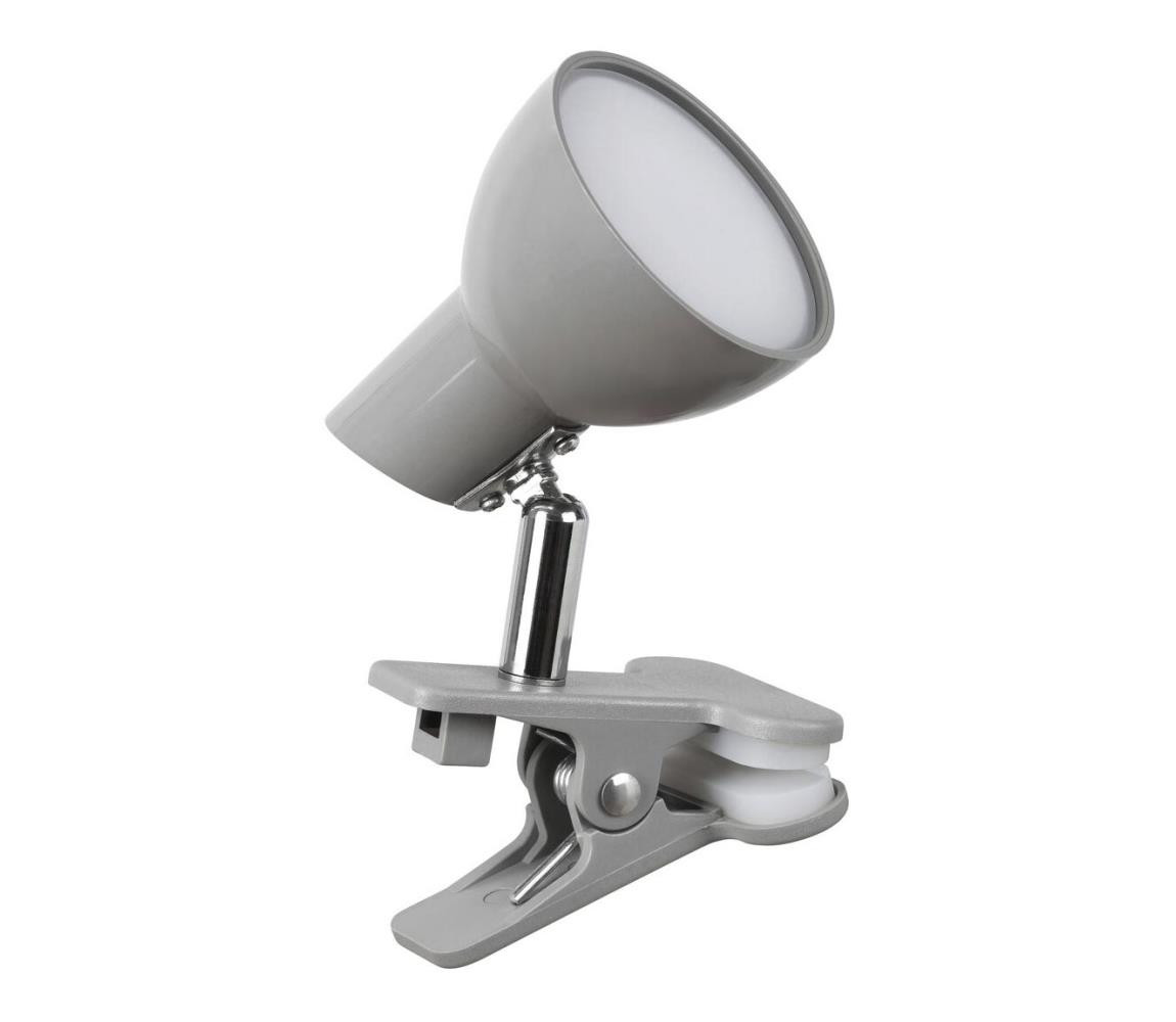 Rabalux Rabalux 1480 - LED Lampa s klipem NOAH LED/5W/230V šedá