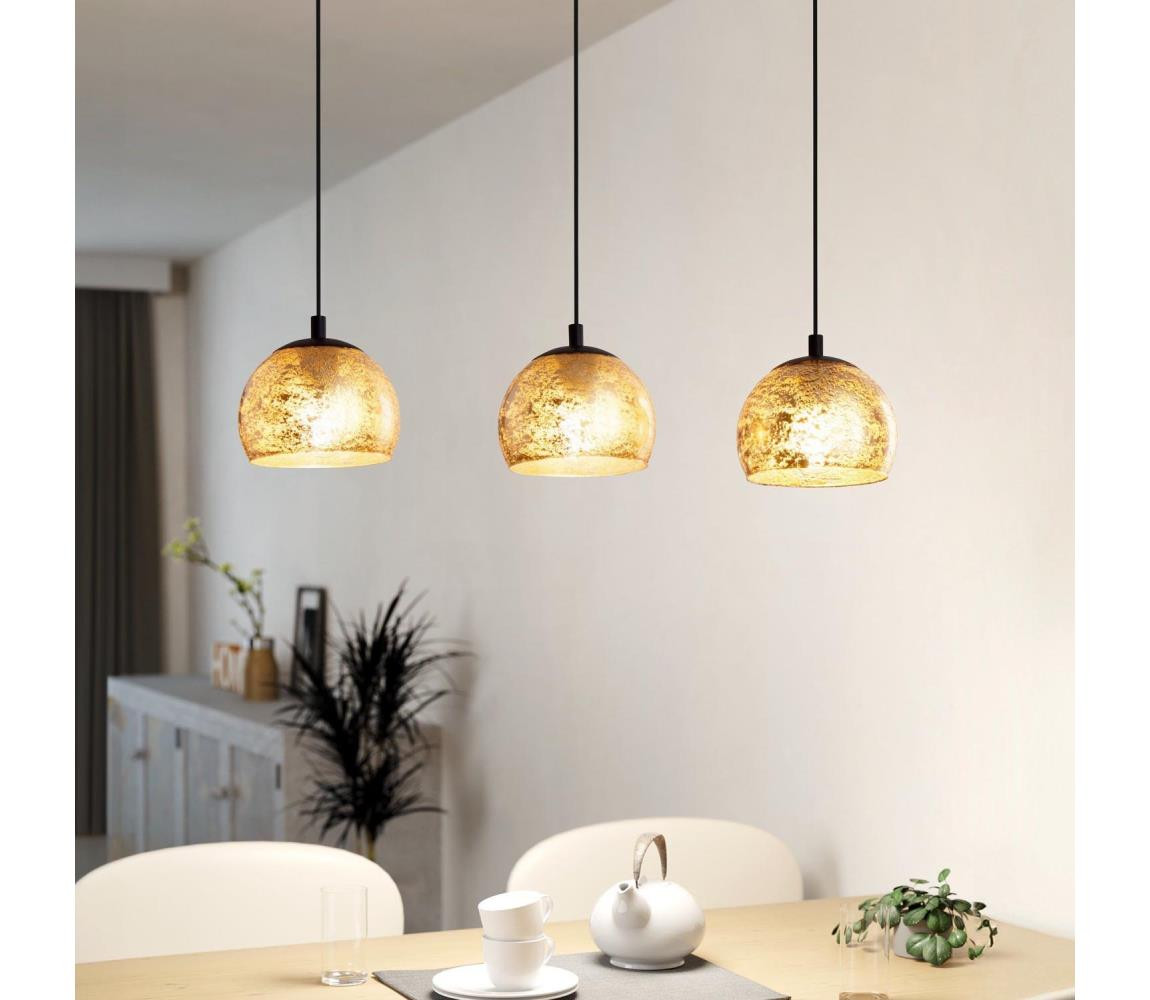 Eglo Eglo 98525 - Lustr na lanku ALBARACCIN 3xE27/40W/230V