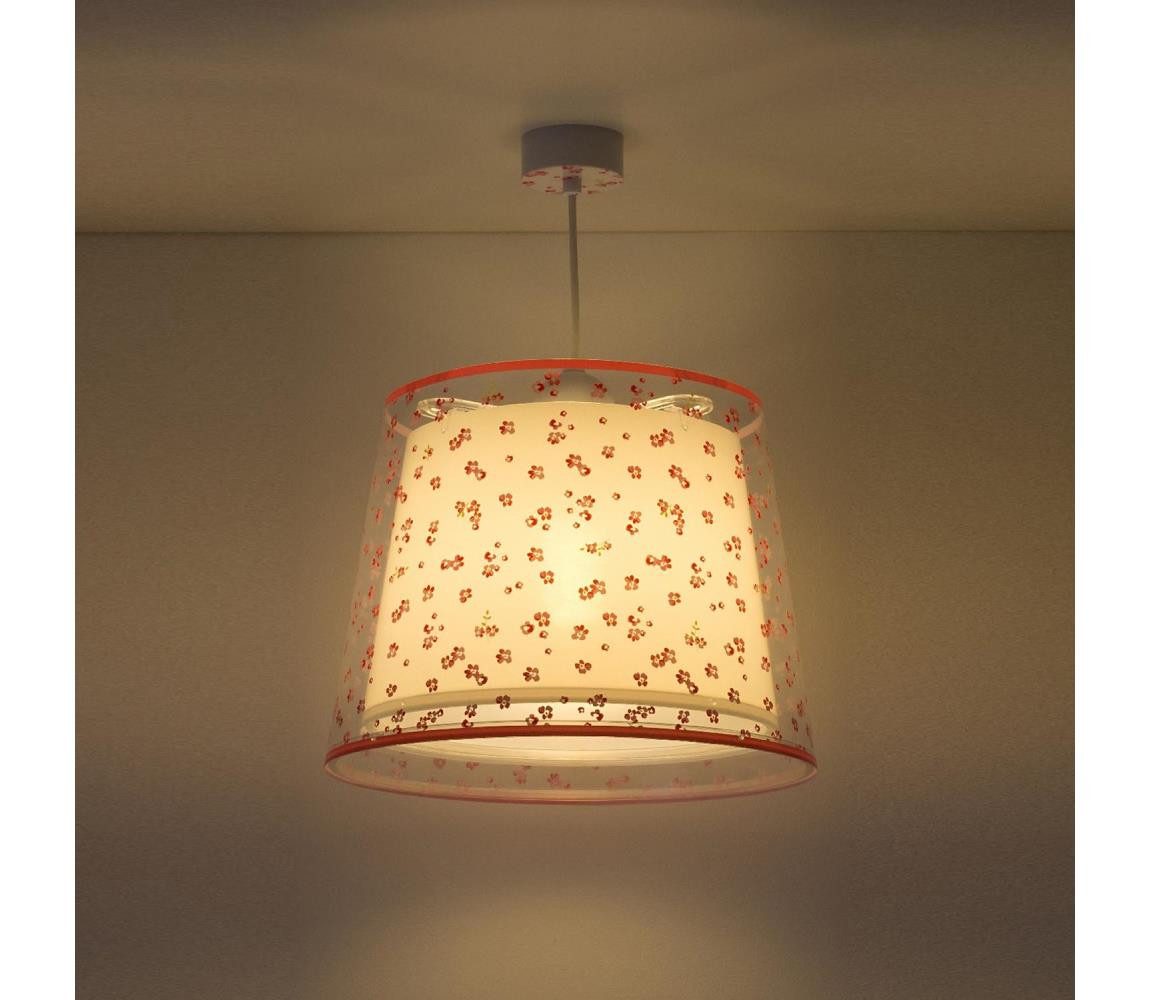 Dalber Dalber 81172S - Dětský lustr DREAM FLOWERS 1xE27/60W/230V