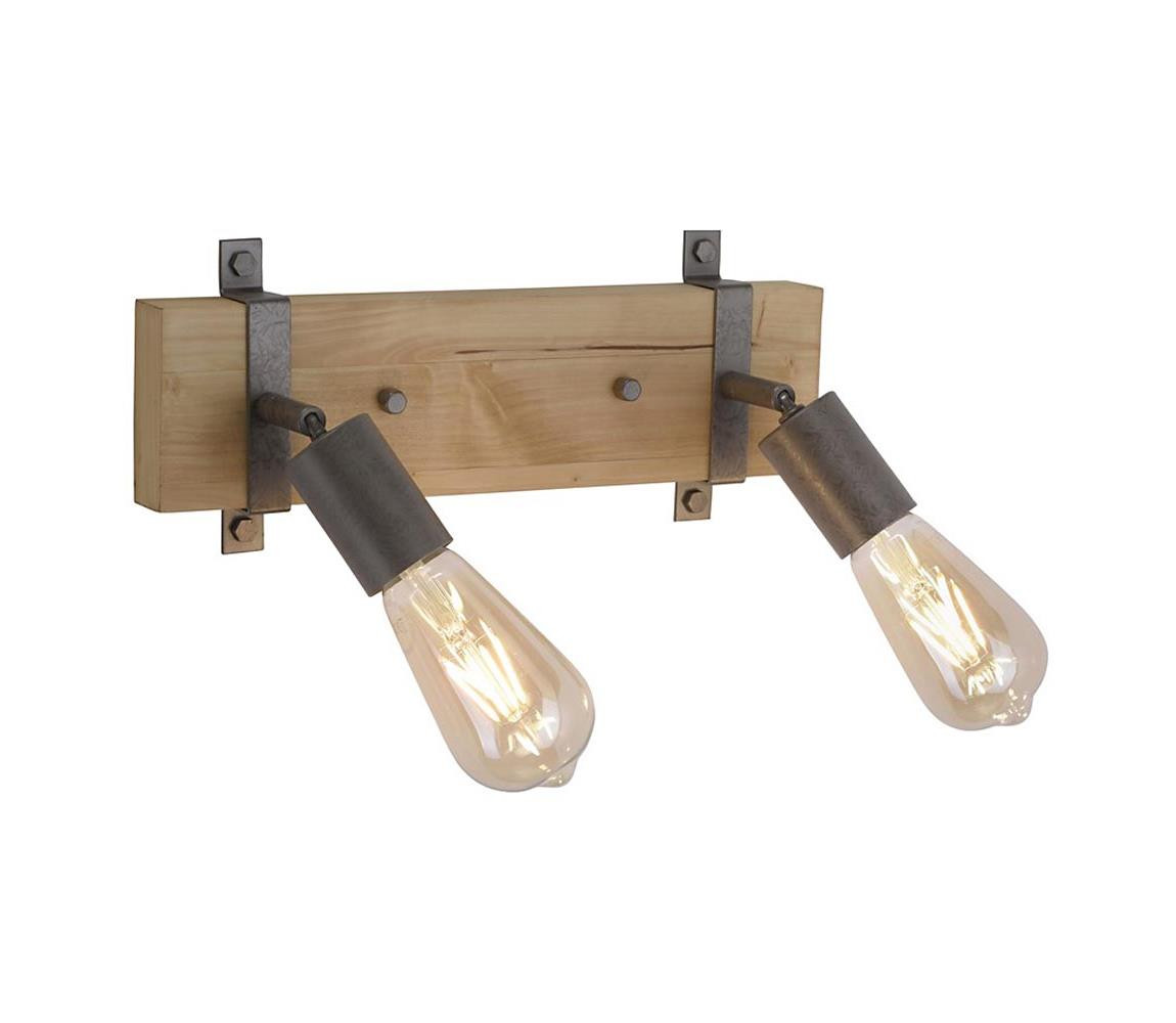 Leuchten Direkt Leuchten Direkt 13472-79 - Nástěnné bodové svítidlo SLAT 2xE27/40W/230V