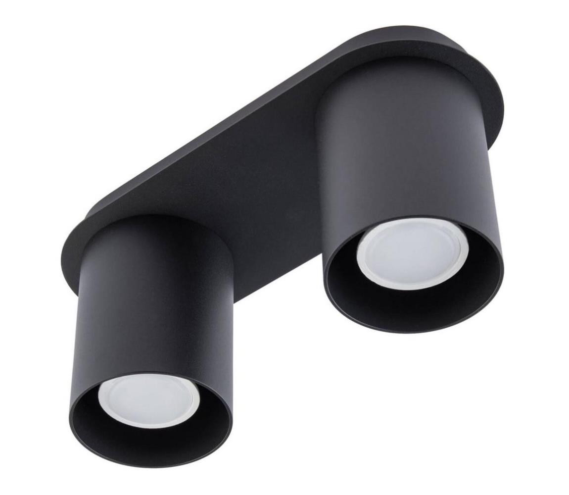 Bodové svítidlo CREEP 2xGU10/25W/230V černá