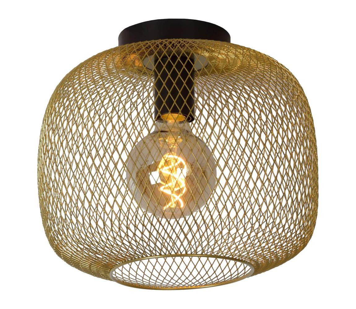 Lucide Lucide 45185/30/02 - Stropní svítidlo MESH 1xE27/40W/230V mosaz