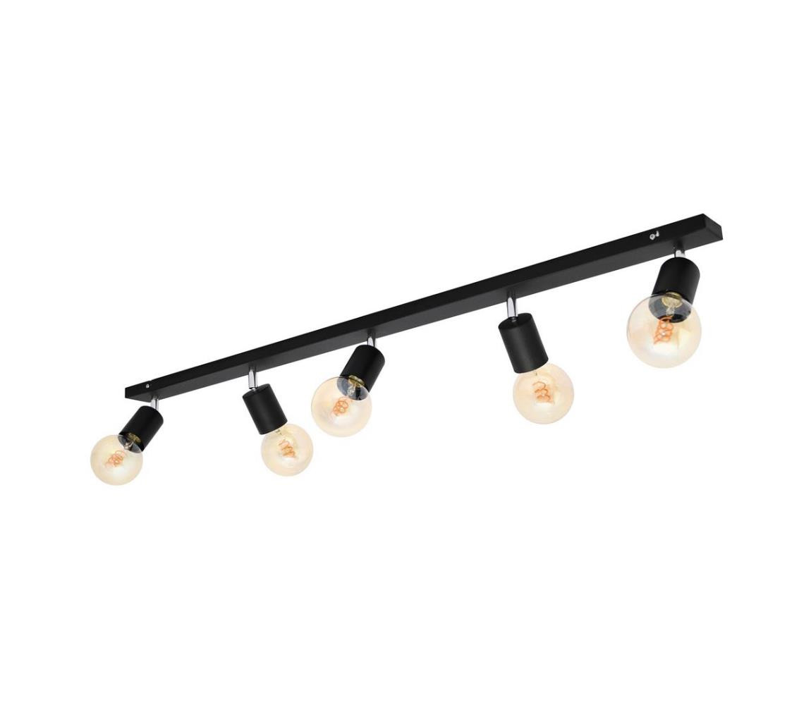 Bodové svítidlo TUNE 5xE27/20W/230V černá