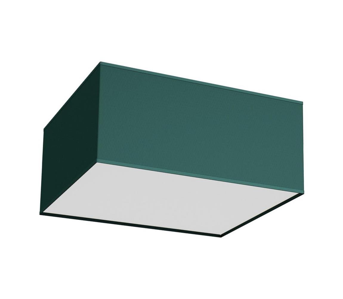 Stropní svítidlo VERDE 2xE27/60W/230V 40x40 cm zelená