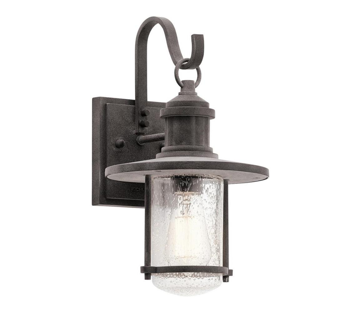 Elstead Kichler KL-RIVERWOOD2-M - Venkovní svítidlo RIVERWOOD 1xE27/100W/230V IP44