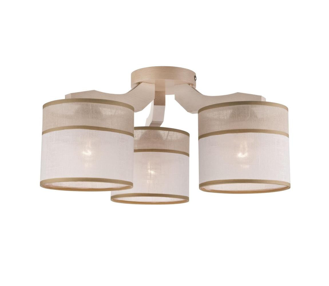 Přisazený lustr ANDREA 3xE27/60W/230V - FSC certifikováno