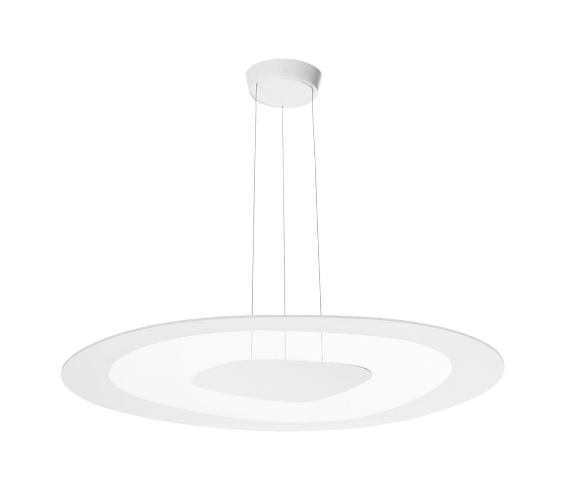 Linea Light Linea Light 90349 - LED Lustr na lanku ANTIGUA LED/46W/230V 80,8 cm CRI 90 bílá