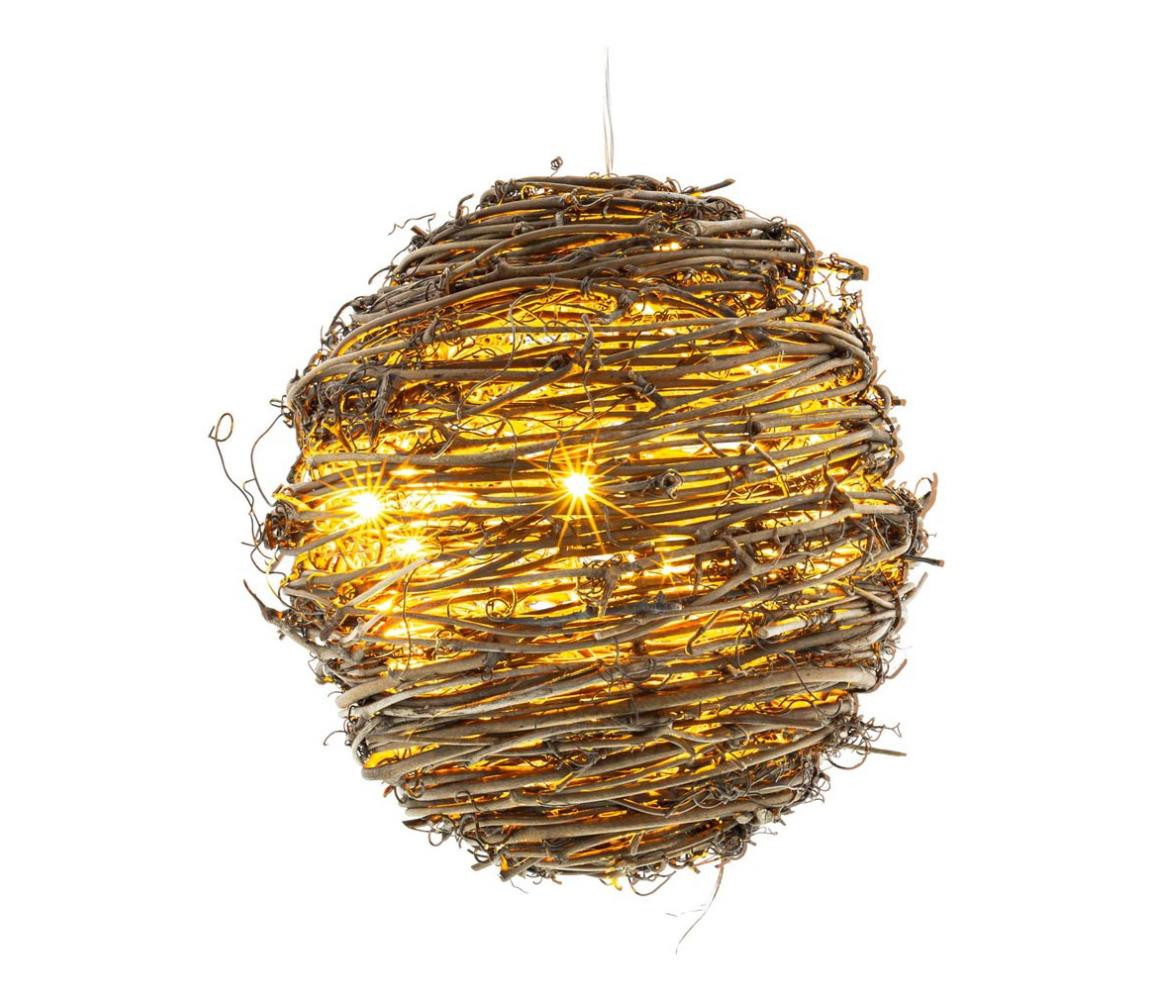 - LED Vánoční dekorace 20xLED/3xAA teplá bílá