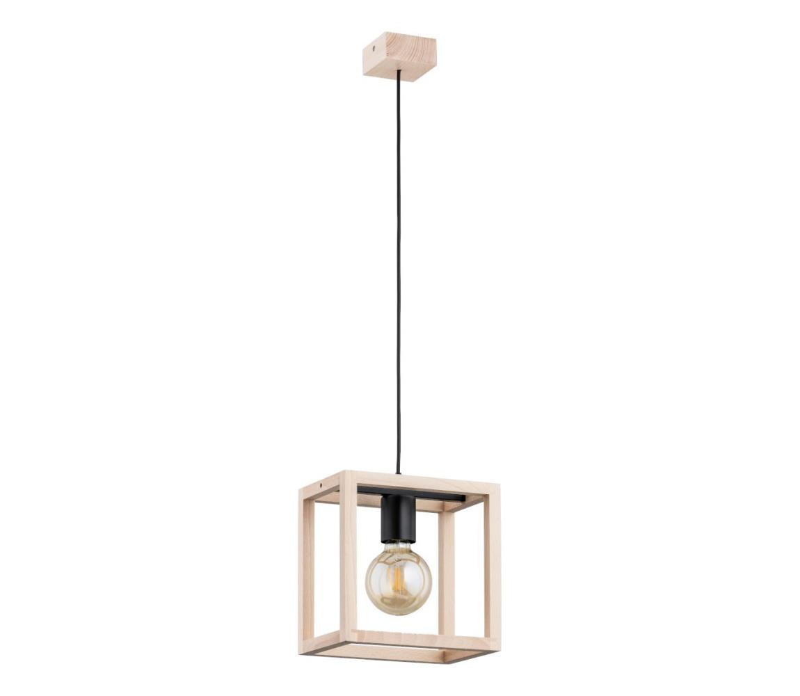 Lustr na lanku PAKO 1xE27/15W/230V béžová