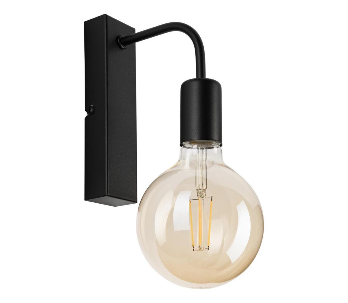 Nástěnné svítidlo ASTRID 1xE27/60W/230V matná černá