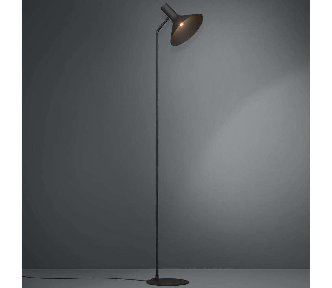 Eglo Eglo 390222 - Stojací lampa MORESCANA 1xE27/28W/230V černá
