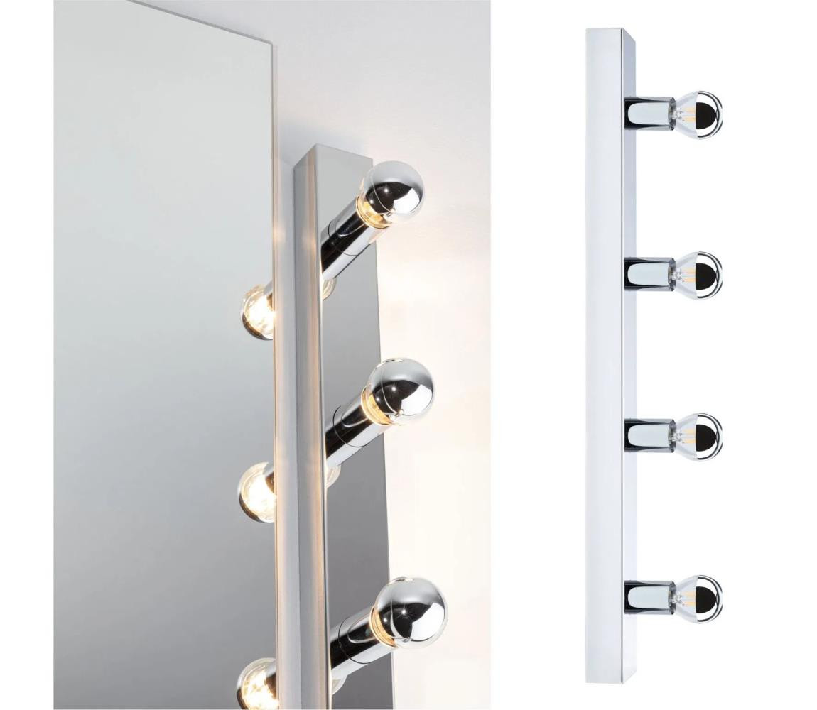 Paulmann Paulmann 80098 - 4xE14/40W IP44 Koupelnové osvětlení zrcadla REGULA 230V chrom