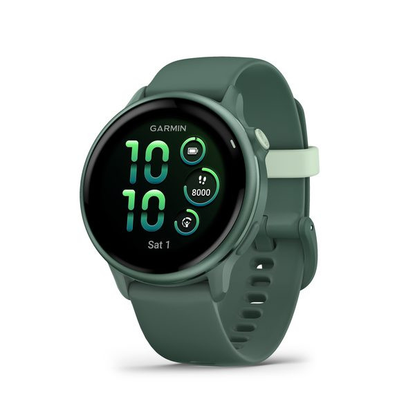 Garmin vívoactive® 6 Metallic Jasper Green / řemínek Jasper Green 010-02985-02