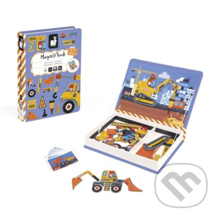 Magnetibook Na stavbe - Janod