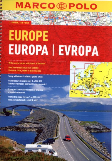 Europe 1:800 000