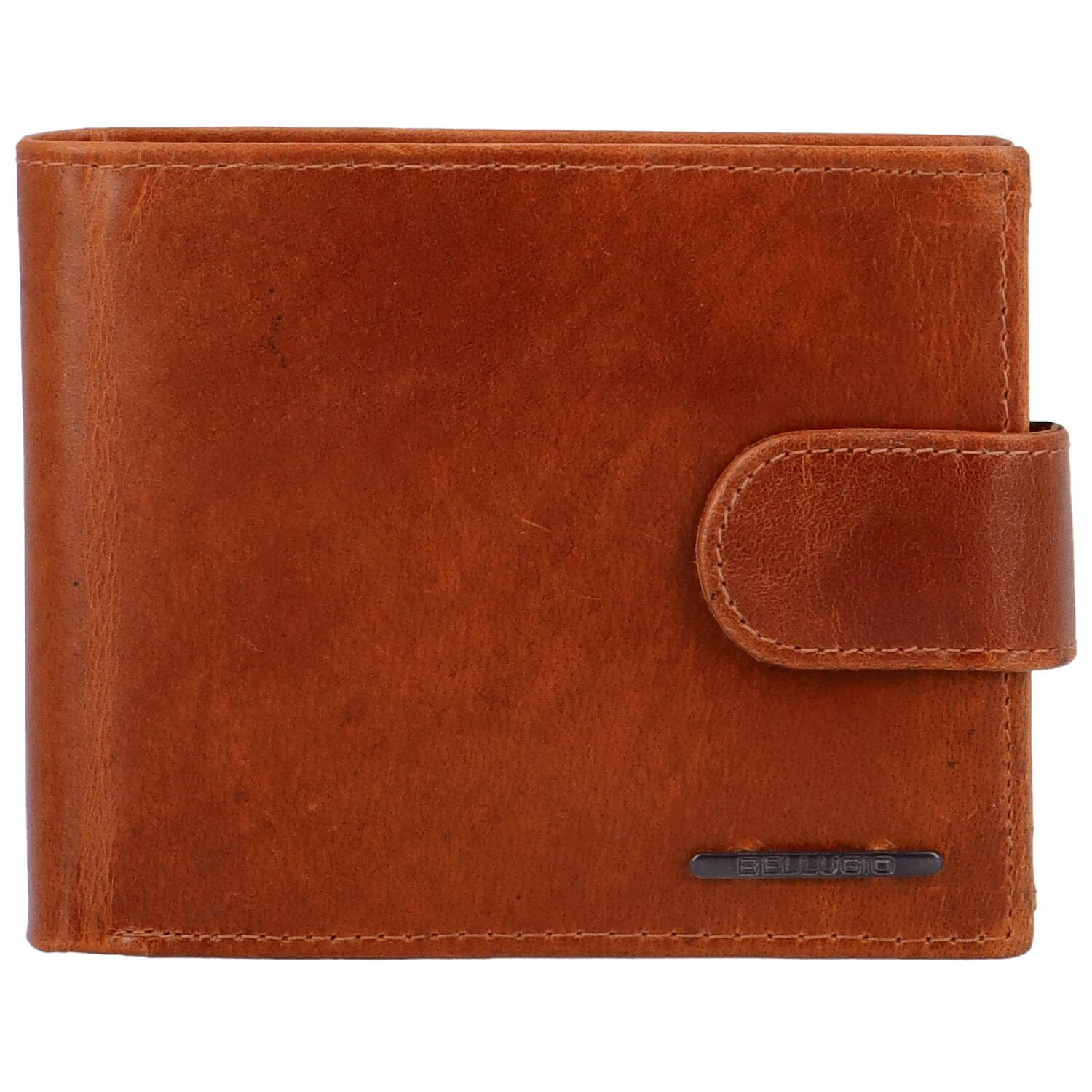 Pánská kožená peněženka koňaková - Bellugio Daviss koňak